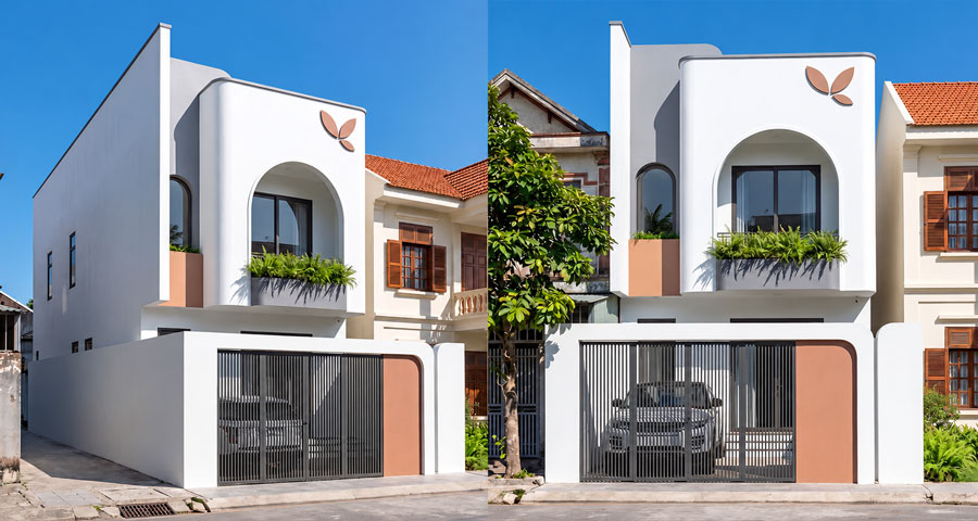 Bí quyết xây nhà 2 tầng 5x15m đẹp, tiện nghi và tiết kiệm chi phí