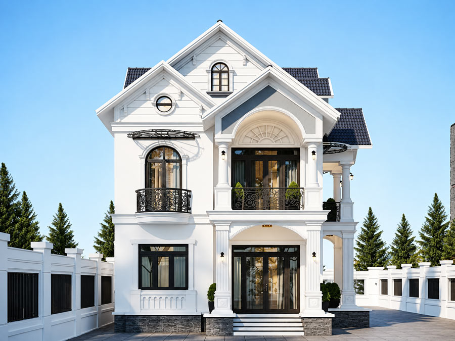 Chú ý đến độ dốc mái Thái