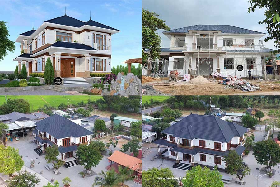 Những lưu ý quan trọng khi xây nhà 2 tầng 120m2