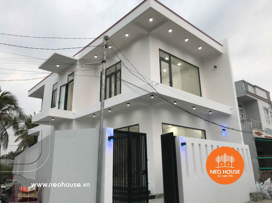 Chi phí thi công hoàn thiện nhà 2 tầng 20m2
