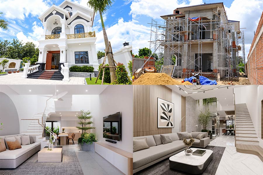 Chi phí xây nhà 2 tầng 120m2 hết bao nhiêu tiền? Dự toán A-Z