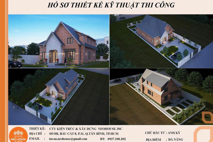 Dự toán chi phí xây nhà 2 tầng 160m2 năm 2026 mới nhất