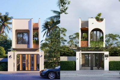 Dự toán chi phí xây nhà 2 tầng 45m2 trọn gói mới nhất