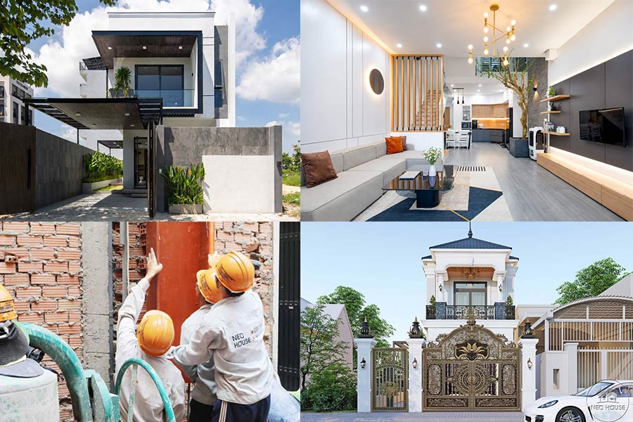 Dự toán chi phí xây nhà 2 tầng 5x15m trọn gói mới nhất