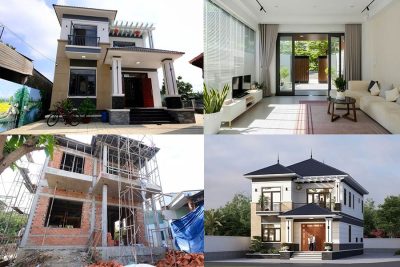 Dự toán chi phí xây nhà 2 tầng 75m2 năm 2026 chính xác nhất