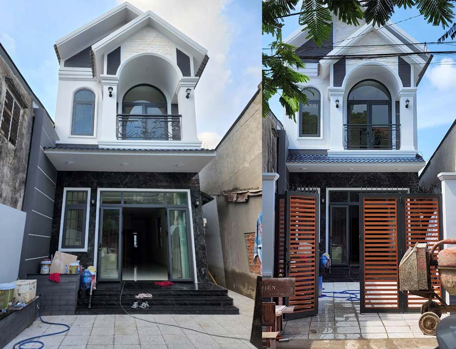 Chi phí xây trọn gói nhà 2 tầng 20m2