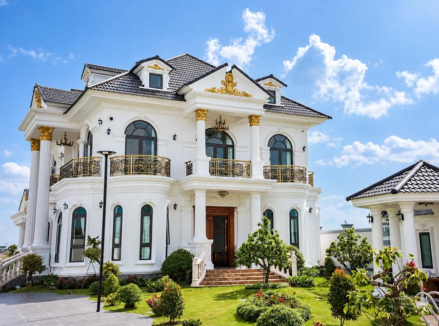 Đơn giá thi công hoàn thiện nhà 2 tầng 200m2