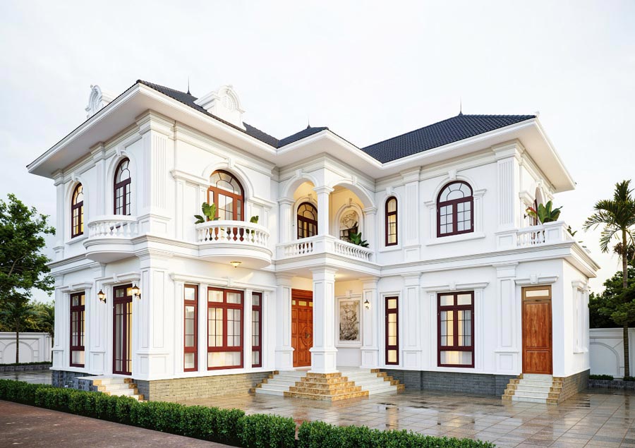 Đơn giá xây dựng nhà 2 tầng 150m2