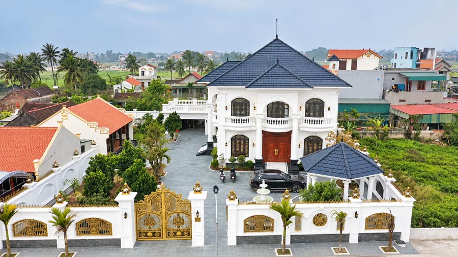 Đơn giá xây nhà trọn gói "Chìa khóa trao tay" nhà 2 tầng 200m2