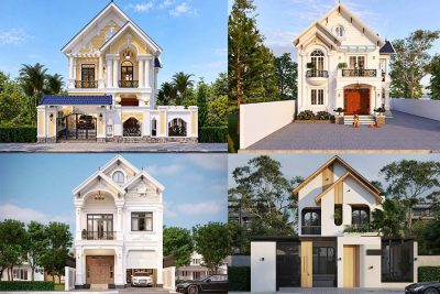 Tổng Hợp Mẫu Nhà 2 Tầng Mái Thái 8×12 Đẹp Hiện Đại 2026