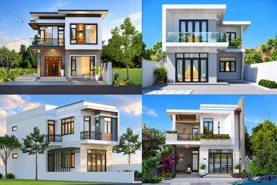 Xây Nhà Chữ L 2 Tầng 400 Triệu: Mẫu Đẹp & Dự Toán Chi Tiết