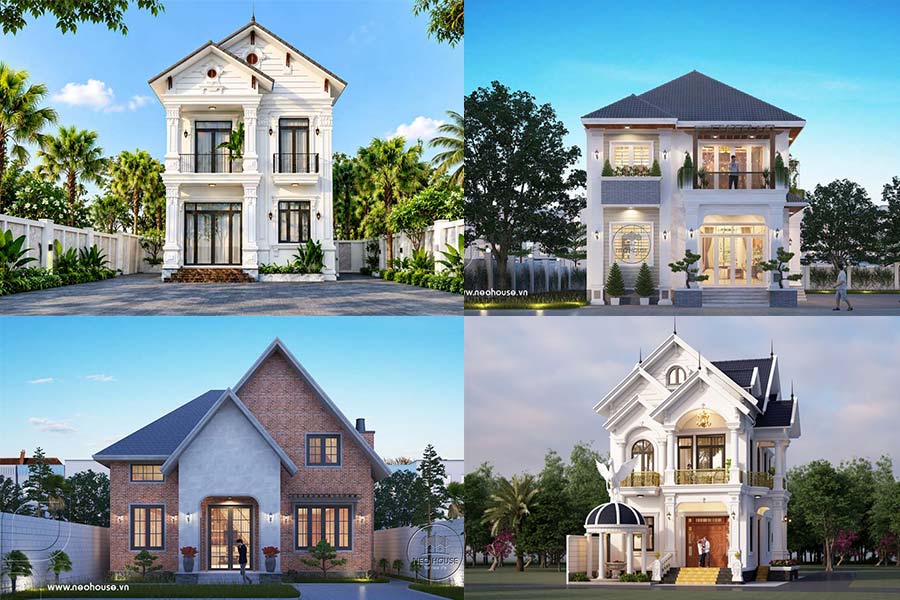 30+ Mẫu nhà mái Thái 2 tầng 3 phòng ngủ đẹp, tiện nghi 2026