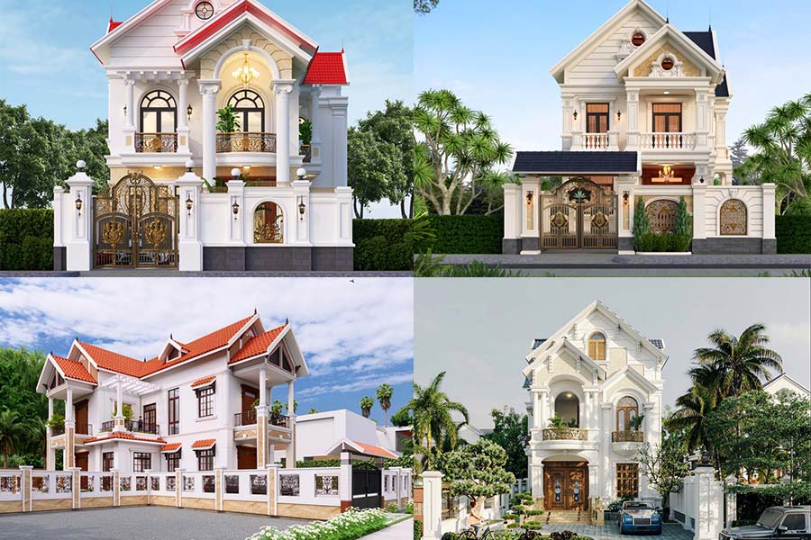 50+ Mẫu nhà mái Thái 2 tầng 4 phòng ngủ đẹp, tiện nghi nhất